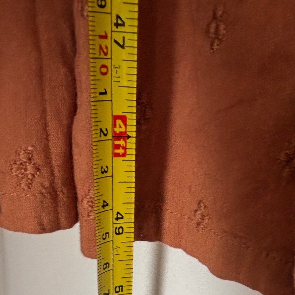 Old Navy Waist Defined Swiss Dot Midi Dress Xl Puff Sleeve Cottagecore Prairie - Picture 11 of 15